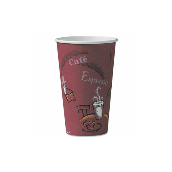 SOLO® CUP,16OZ,PPR, HOT OF16BI-0041
