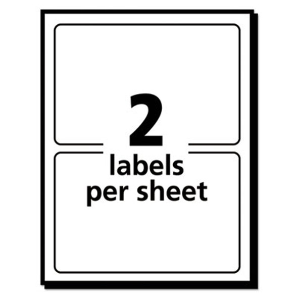 LABEL,4X2,100/PK,WHT