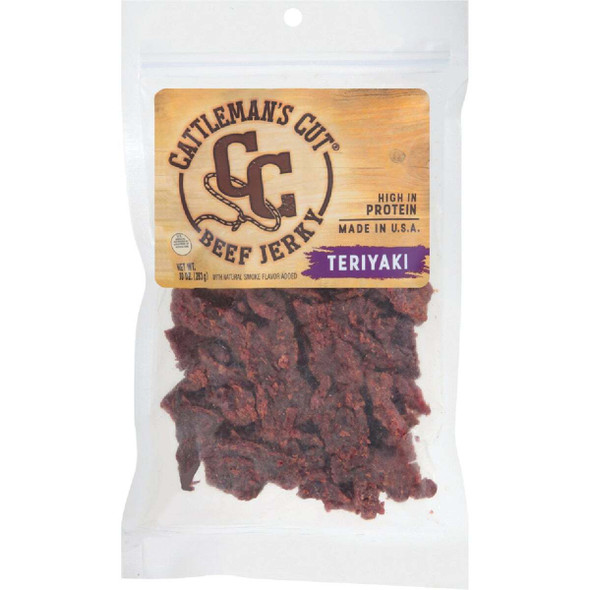 Cattleman's Cut 10 Oz. Teriyaki Beef Jerky 121634 Pack of 6