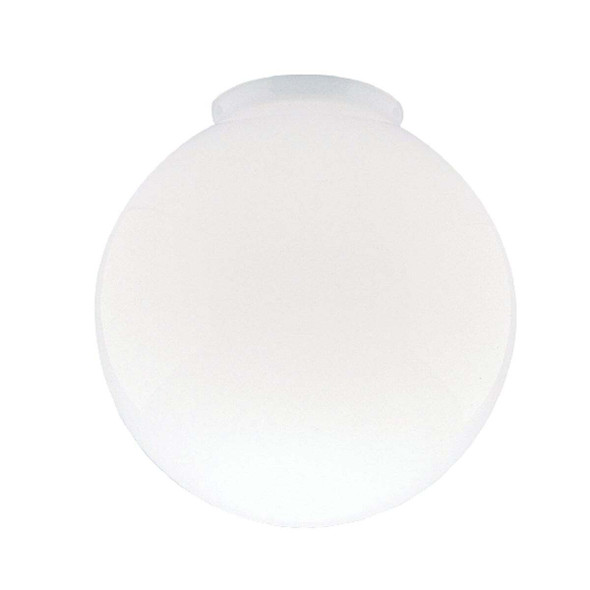 Westinghouse Gloss White 4 In. x 8 In. Ceiling Globe Shade 85571 Pack of 6