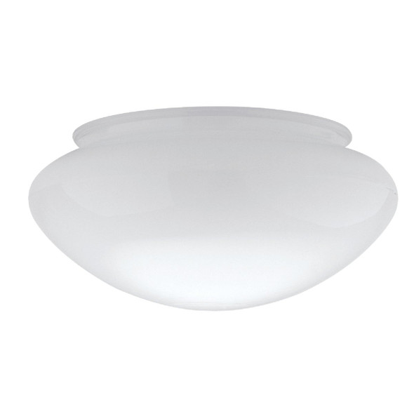 Westinghouse White 3-3/4 In. x 7-1/2 In. Mushroom Ceiling Shade 85613 Pack of 6