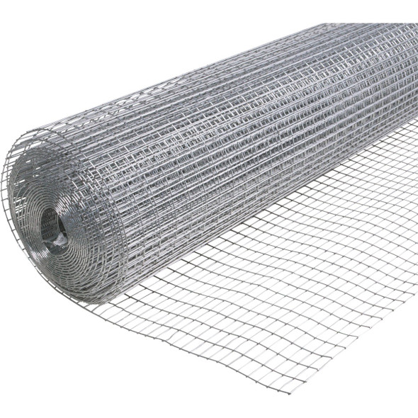 Do it Utility 36 In. H. x 25 Ft. L. (1x1/2) Galvanized Welded Wire Fence 700650