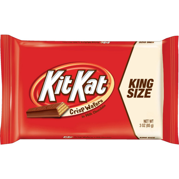 Kit Kat King Size 3 Oz. Crispy Chocolate Candy Bar 10234 Pack of 24