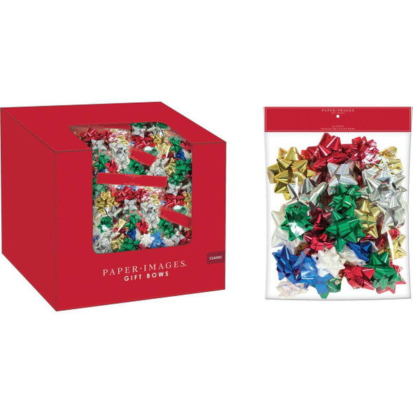 Paper Images Assorted Size Premium Gift Bow (36-Pack) BOW36CD3 Pack of 36