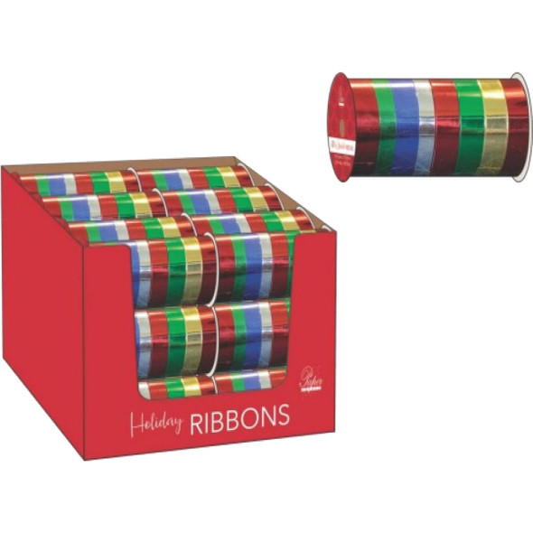 Paper Images 80 Ft. L. 5-Color Traditional Curling Ribbon R24RCD-1 Pack of 24