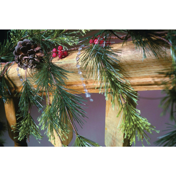 Adams 12 In. Clear Plastic Garland Tie (10-Pack) 8710061040 903847