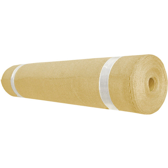 Coolaroo 6 Ft. W. x 100 Ft. L. Sandstone 70% UV Sun Screen Fabric 439743