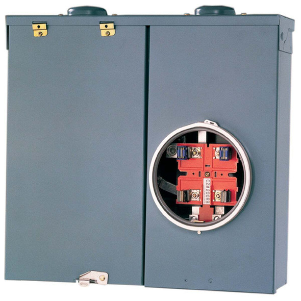 Square D QO 200A Rainproof CSED Meter Breaker Panel CQRA200