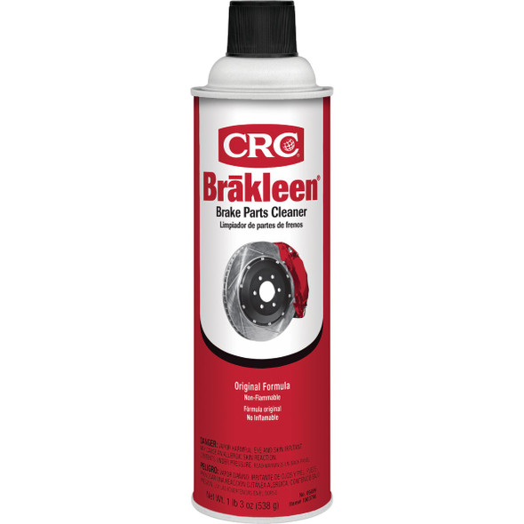 CRC Brakleen 19 Oz. Non-Flammable Brake Parts Cleaner 05089 CRC Brakleen 19 Oz. Non-Flammable Brake Parts Cleaner 05089