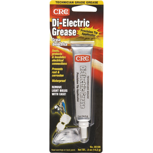 CRC Technician Grade Dielectric Grease with Precision Tip, 0.5 Oz. 05109