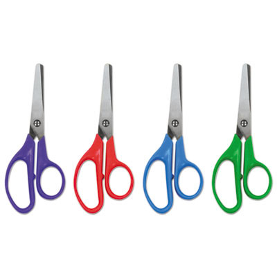SCISSORS,KIDS,5",12PK,AST
