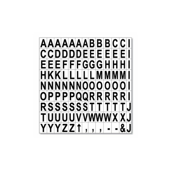 MasterVision® BOARD,MV,ACCESSRY LTRS,WH KT2220