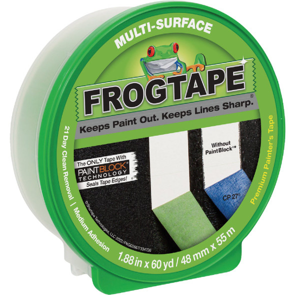 FrogTape 1.88 In. x 60 Yd. Multi-Surface Masking Tape 1358464