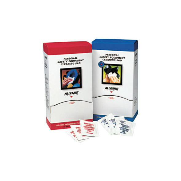 Respirator Cleaning Pads, 5 in x 8 in, White Respirator Cleaning Pads, 5 in x 8 in, White