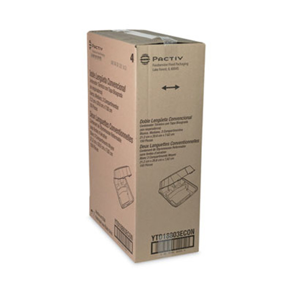 CONTAINER,8",3 COMP,WH