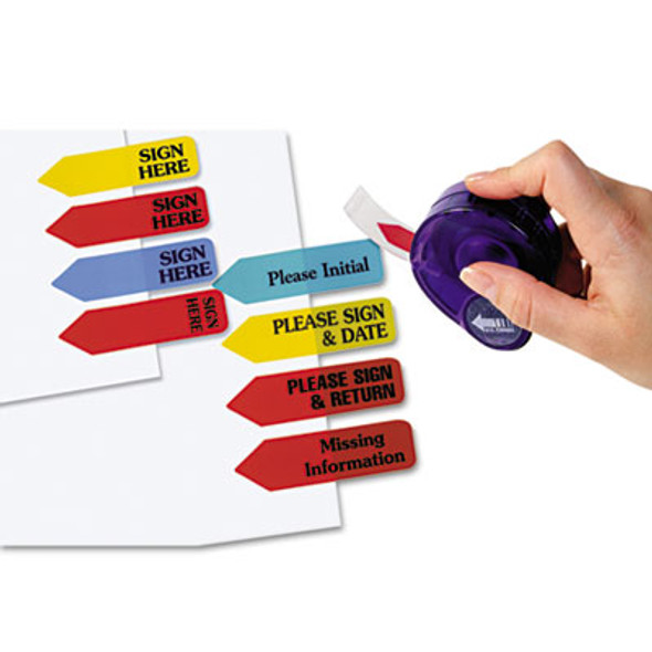 FLAG,SIGN HERE,DISPEN,YW