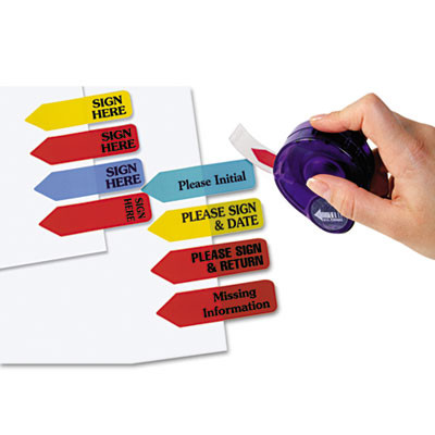 FLAG,SIGN HERE,DISPEN,YW