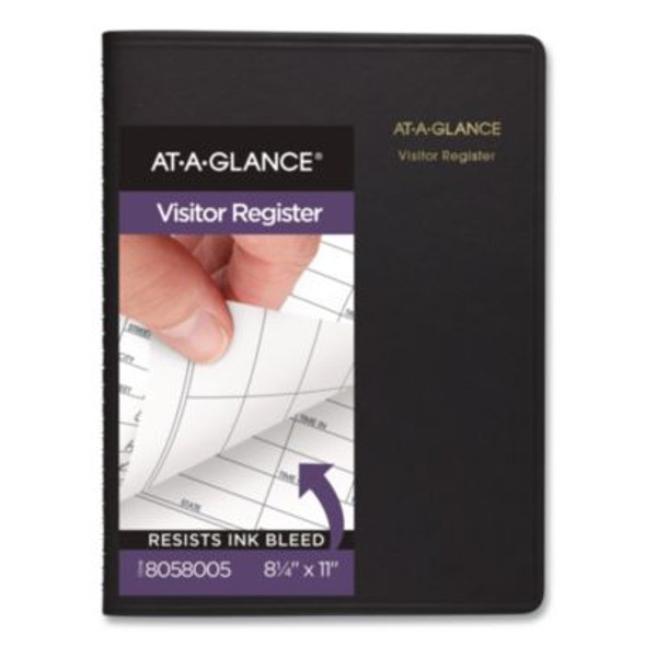 AT-A-GLANCE® REGISTER,VISITORS,BK 80-580-05 AT-A-GLANCE® REGISTER,VISITORS,BK 80-580-05