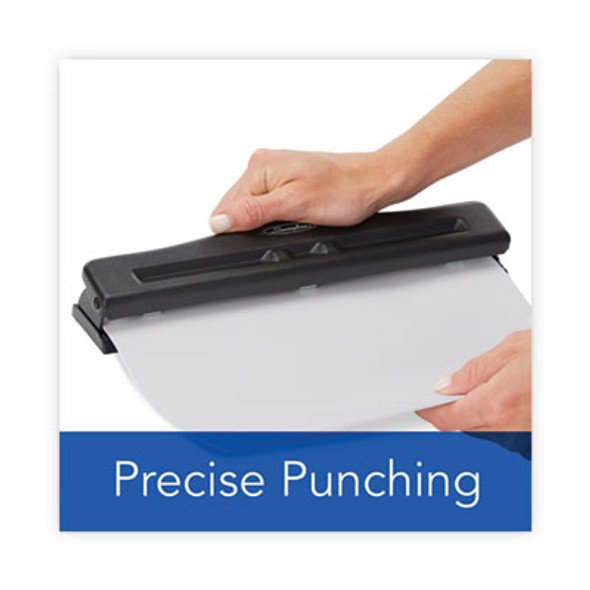 PUNCH,3 HOLE,11SHT CAP,BK