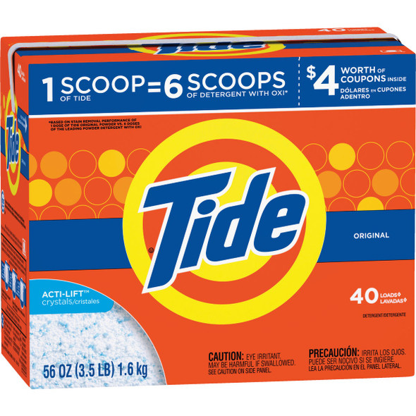 Tide 50 Oz. 44 Load Original Scent Powder Laundry Detergent 80871494