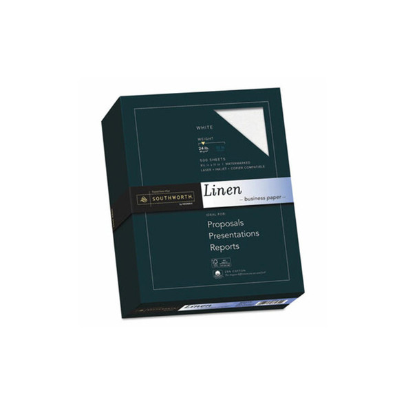 Southworth® PAPER,LINEN25% COT 24#,WE 554C