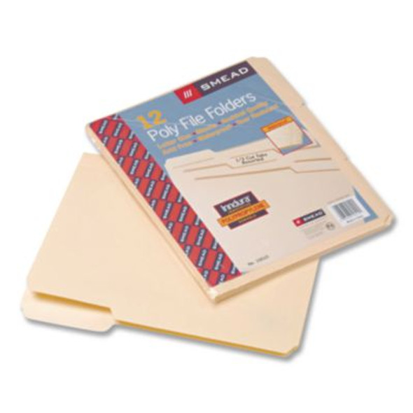 Smead FOLDER,POLY,LTR,12PK,MLA 10510