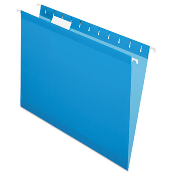 Pendaflex® FOLDER,HANG,LTR,25/BX,BE 04152 1/5 BLU