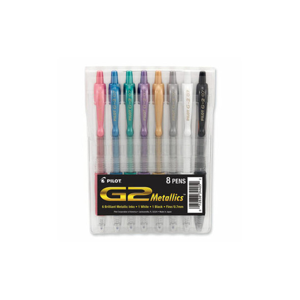 Pilot® PEN,G2 METALLICS,8/ST,AST 34405