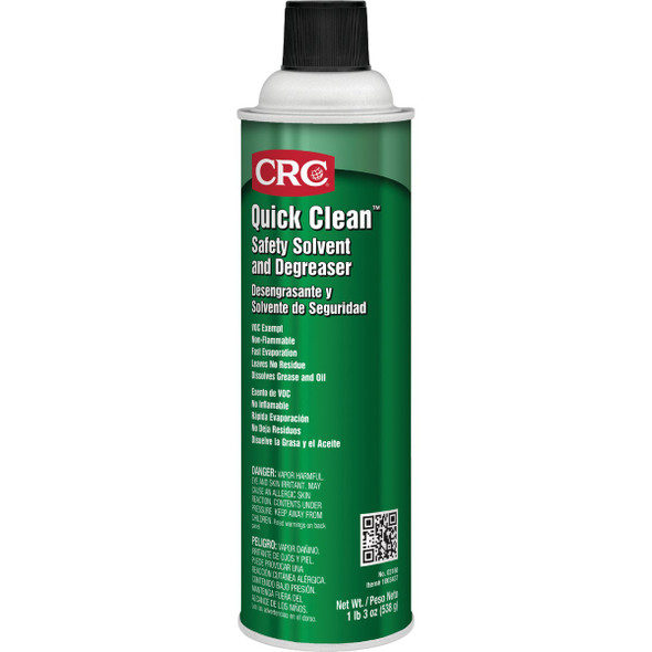 CRC Quick Clean 19 Oz. Safety Solvent and Degreaser 03180