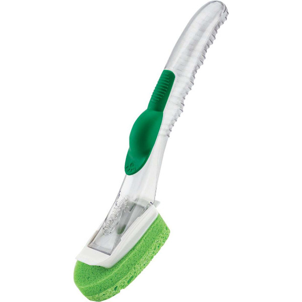 Libman Natural Cellulose 7 In. Soap Dispensing Brush 1130