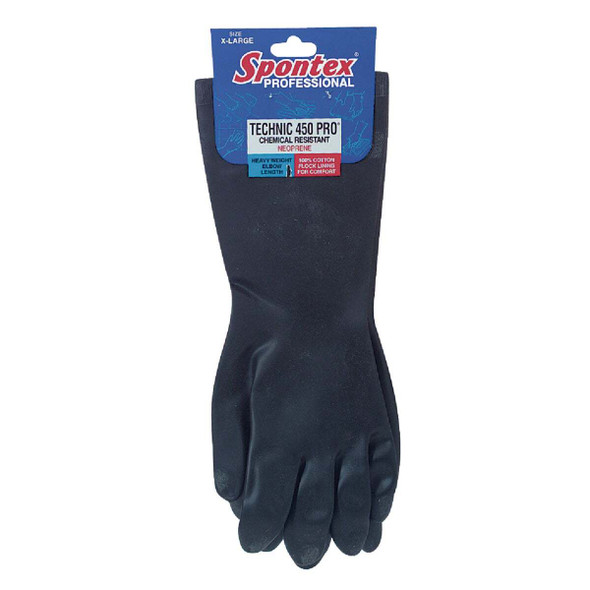 Spontex Technic 450 Pro XL Neoprene Rubber Glove 33556