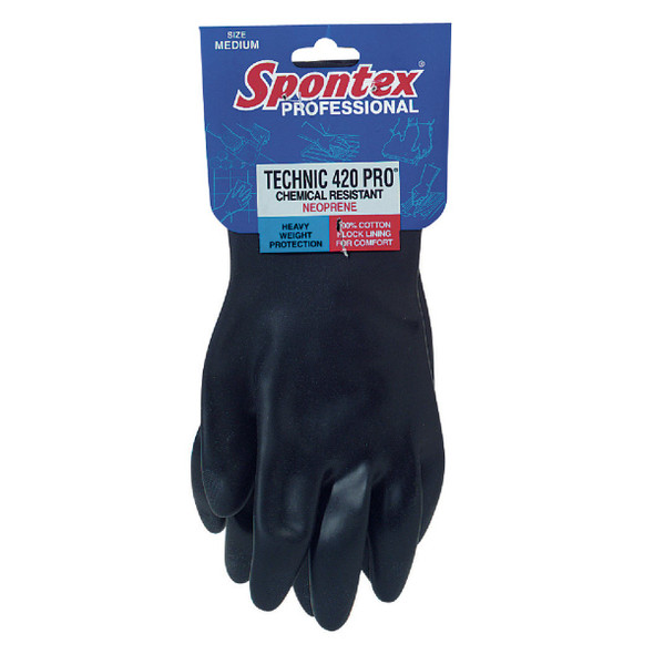 Spontex Technic 420 Pro Large Neoprene Rubber Glove 33546