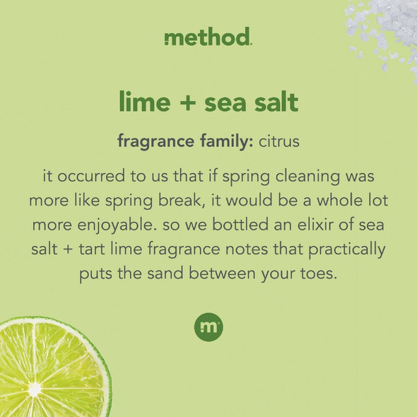 Method 18 Oz. Lime + Sea Salt Dish Soap 01240 601087