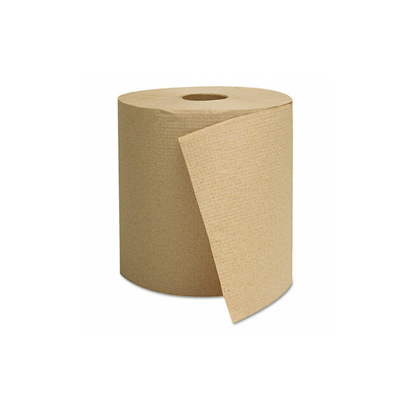 GEN Hardwound Roll Towels, 1-Ply, 8" x 800 ft, Brown, 6 Rolls/Carton G1825 GEN Hardwound Roll Towels, 1-Ply, 8" x 800 ft, Brown, 6 Rolls/Carton G1825