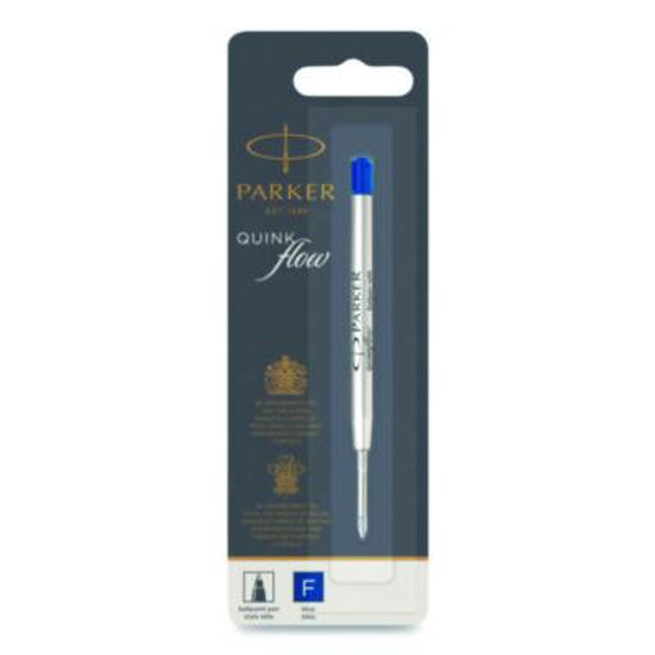 Parker® Refill For Parker Ballpoint Pens, Fine Conical Tip, Blue Ink 1950368
