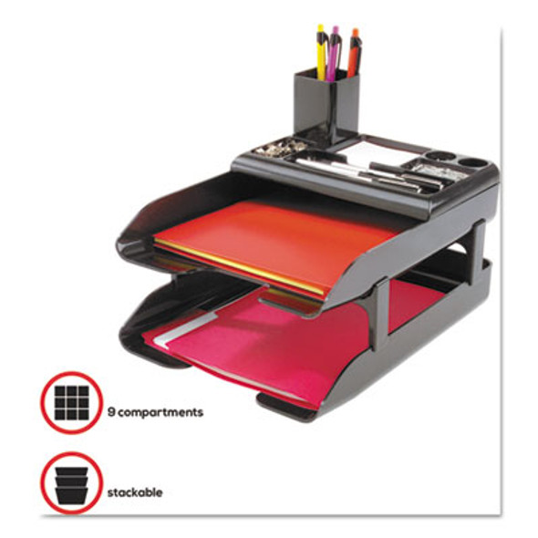 ORGANIZER,TRAY,TOP,BK