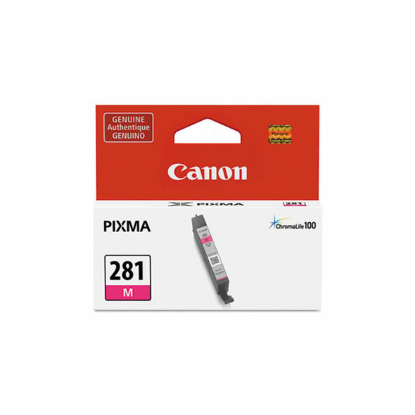 Canon® 2089c001 (cli-281) Chromalife100+ Ink, 233 Page-Yield, Magenta 2089C001