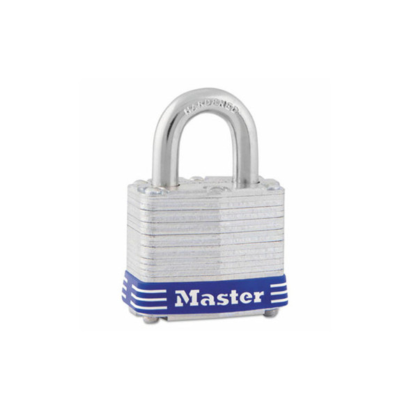 Master Lock® PADLOCK,PIN TUMBLR,1-1/2" 3D