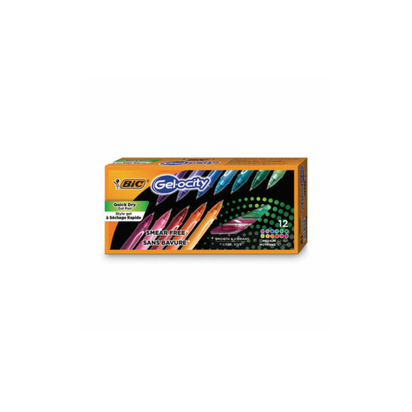 BIC® PEN,GLCTY QCK DRY,FSH,AST RGLCGA11AST
