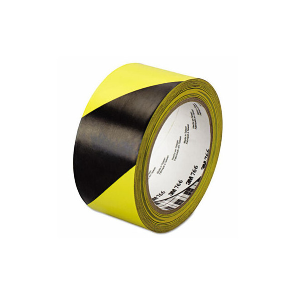 3M™ 766 Hazard Marking Vinyl Tape, 2" X 36 Yds, Black/yellow 766 3M™ 766 Hazard Marking Vinyl Tape, 2" X 36 Yds, Black/yellow 766