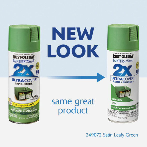 Painter's Touch Sat Leaf Grn Spray Paint 249072 787352