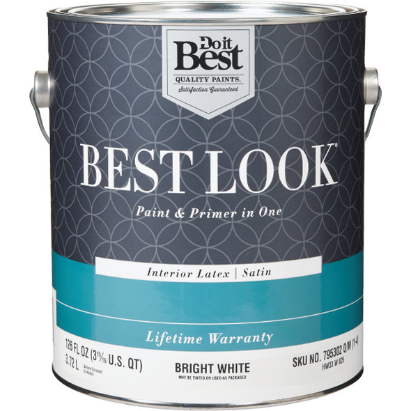 Best Look Int Sat Bright Wht Paint HW33W0826-16