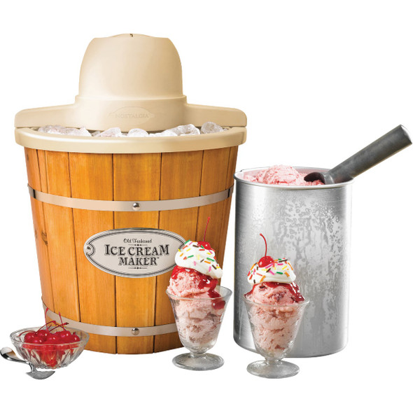 Nostalgia Old Fashioned Ice Cream Maker WICM4L 650248