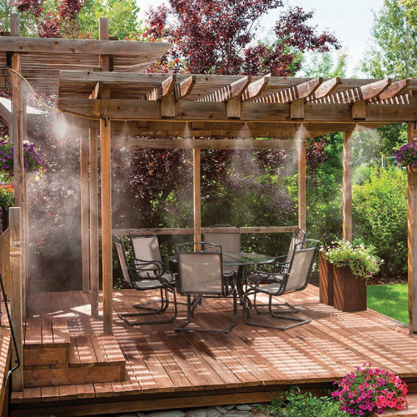 Orbit Az Mist 1-2 In. x 12 Ft. PVC Outdoor Misting Kit 20070 752590
