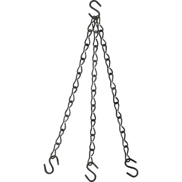 National Hardware 18 In. Black Metal Hanging Plant Extension Chain N275-024