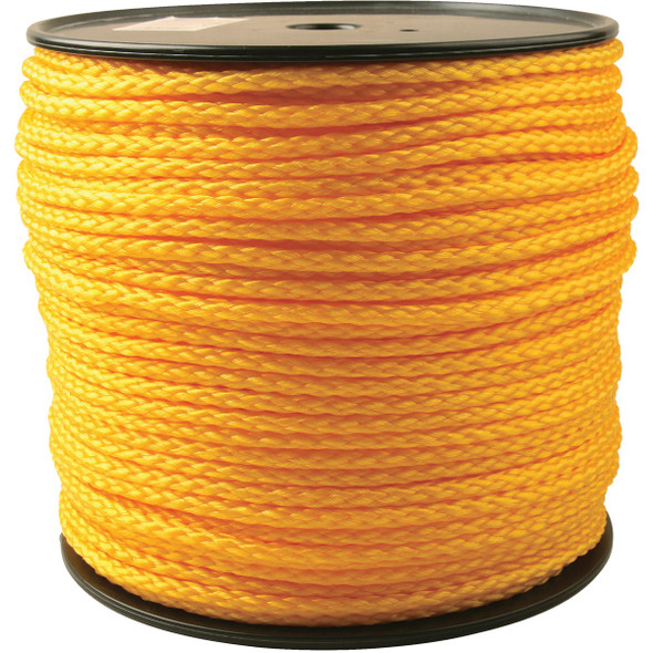 Do it Best 5/16 In. x 750 Ft. Yellow Braided Polypropylene Rope 707774