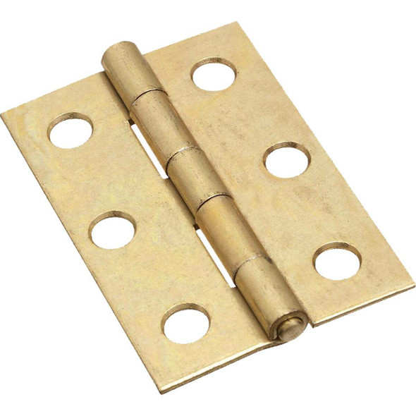 National Hardware 2-1/2 In. Brass Tight-Pin Narrow Hinge (2 Count) N146-290