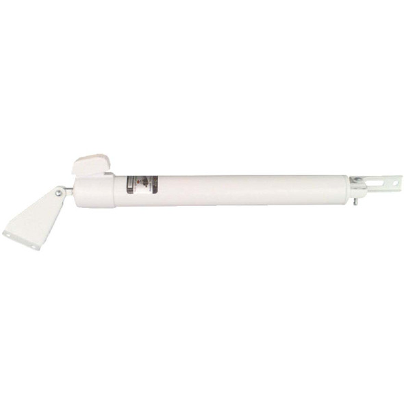 National Hardware White Touch'N Hold Smooth Screen Door Closer N279-002