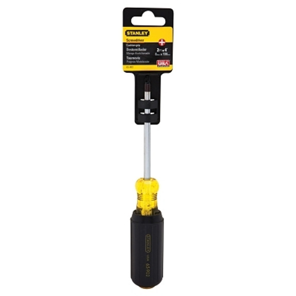 Vinyl Grip Phillips® Tip Screwdriver, #2, 8-1/2 in L