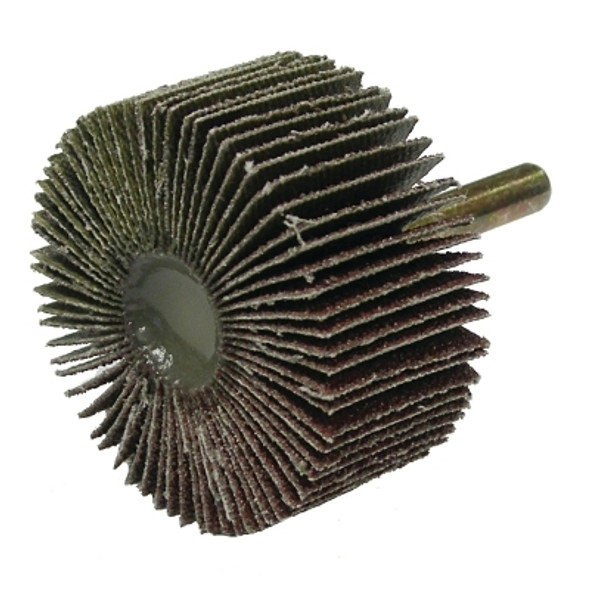 Tiger® Mounted Flap Wheel, 2 in x 1 in, 80 Grit, 25000 rpm Tiger® Mounted Flap Wheel, 2 in x 1 in, 80 Grit, 25000 rpm